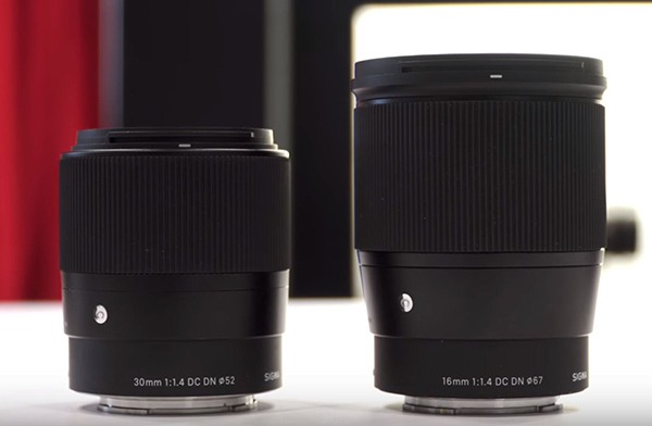 Hands-on Images & Videos of Sigma 16mm f/1.4 DC DN C Lens on a6300