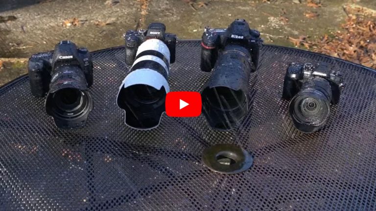 Sony a7R III Vs. Nikon D850 Weather Sealing Test