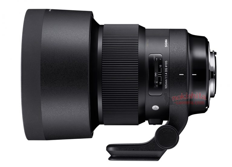 Update: First Image of Sigma 105mm f/1.4 DG HSM Art Lens for Sony E-mount !