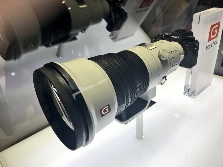 Sony FE 400mm f/2.8 GM OSS Lens at CP+ Show 2018