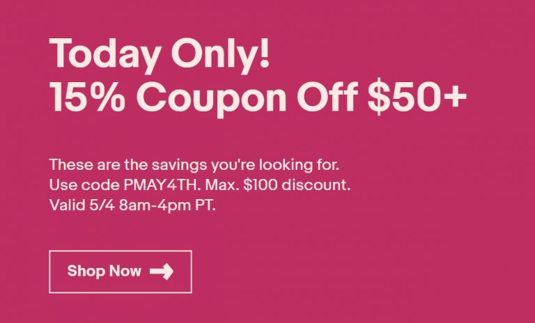 Today Only – 15% Coupon Off (Up to $100) on All Sony Gears at eBay !