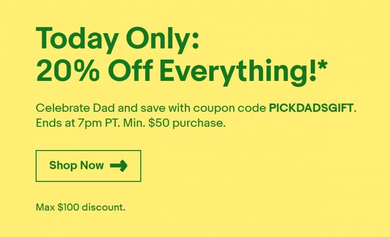 Hot Deal Back -20% Off (Up to $100) on All Sony Gears at eBay ! (Today Only)