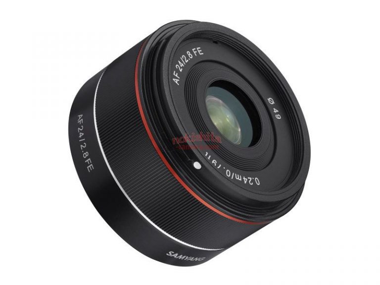 Samyang/Rokinon AF 24mm f/2.8 FE Lens Leaked Images